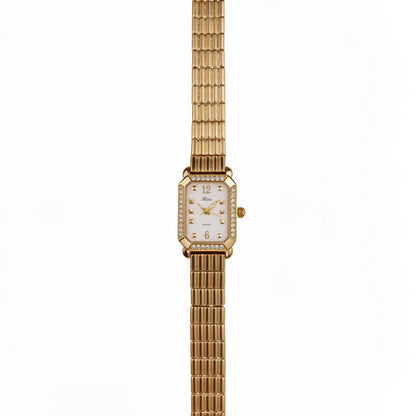 Elara Luxe Crystal Watch