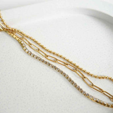 Radiance Layered Chain Bracelet