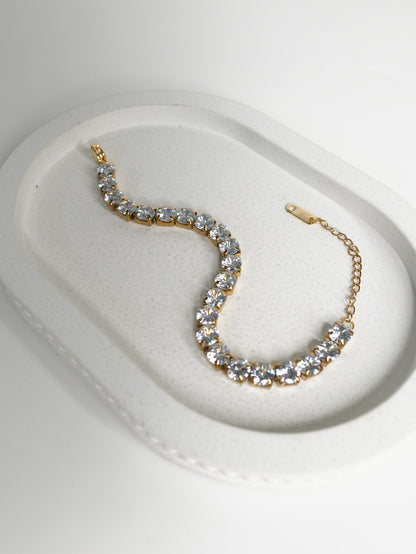 Celeste Crystal Tennis Bracelet