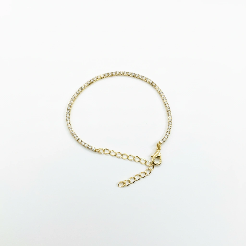 Luna Sparkle Tennis Bracelet – Gold Plated