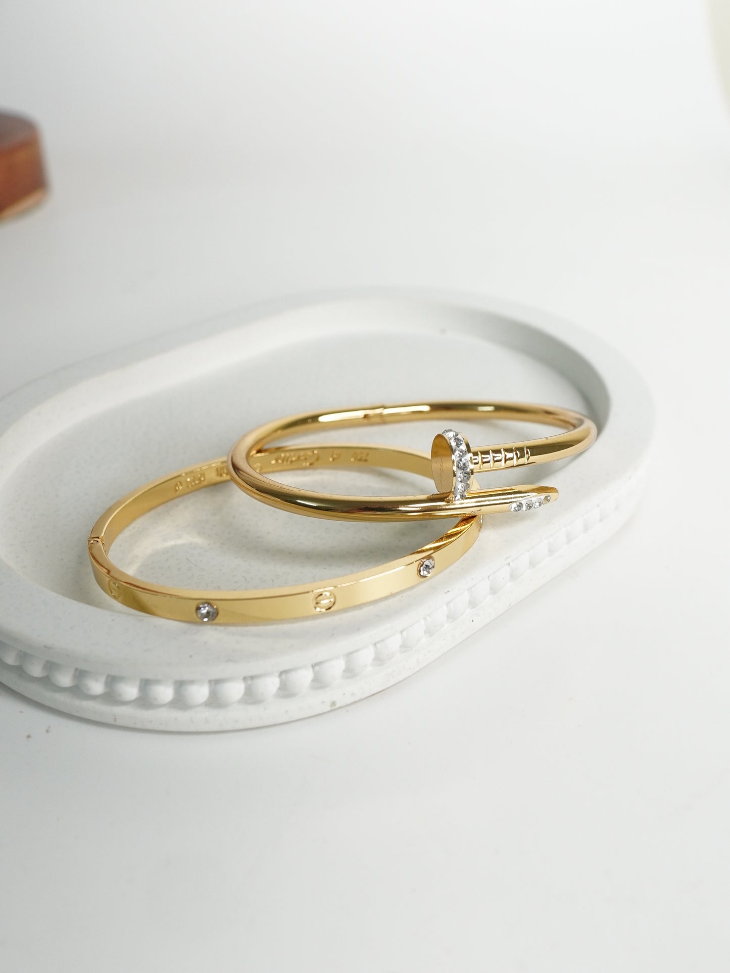The Power Pair – Nail & Stud Bangles