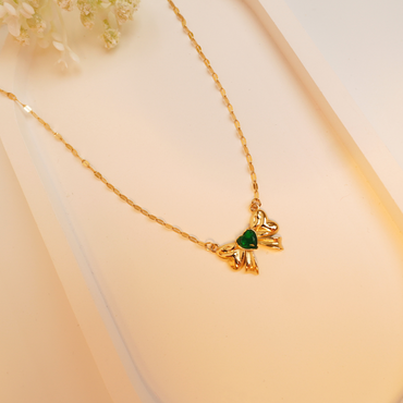 Ashara Ivy Heart Necklace