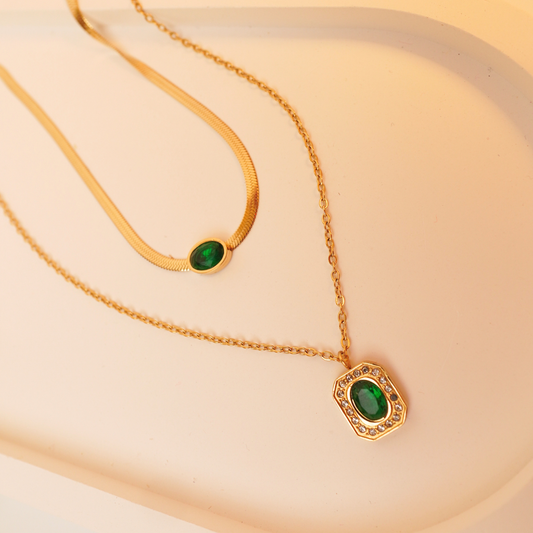 Ashara Celeste Emerald Necklace
