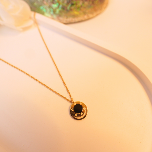 Ashara Eclipse Medallion Necklace