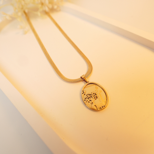Ashara Melted Loop Necklace