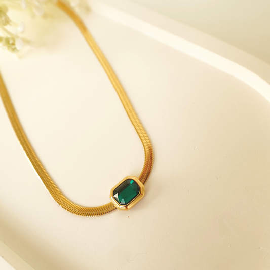 Ashara Emerald Radiance Necklace