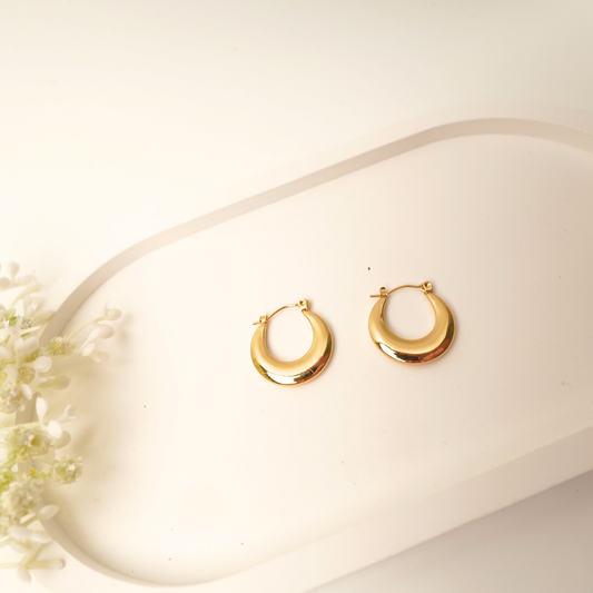 Ashara Everyday Gleam Hoops