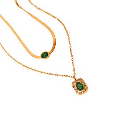Ashara Celeste Emerald Necklace