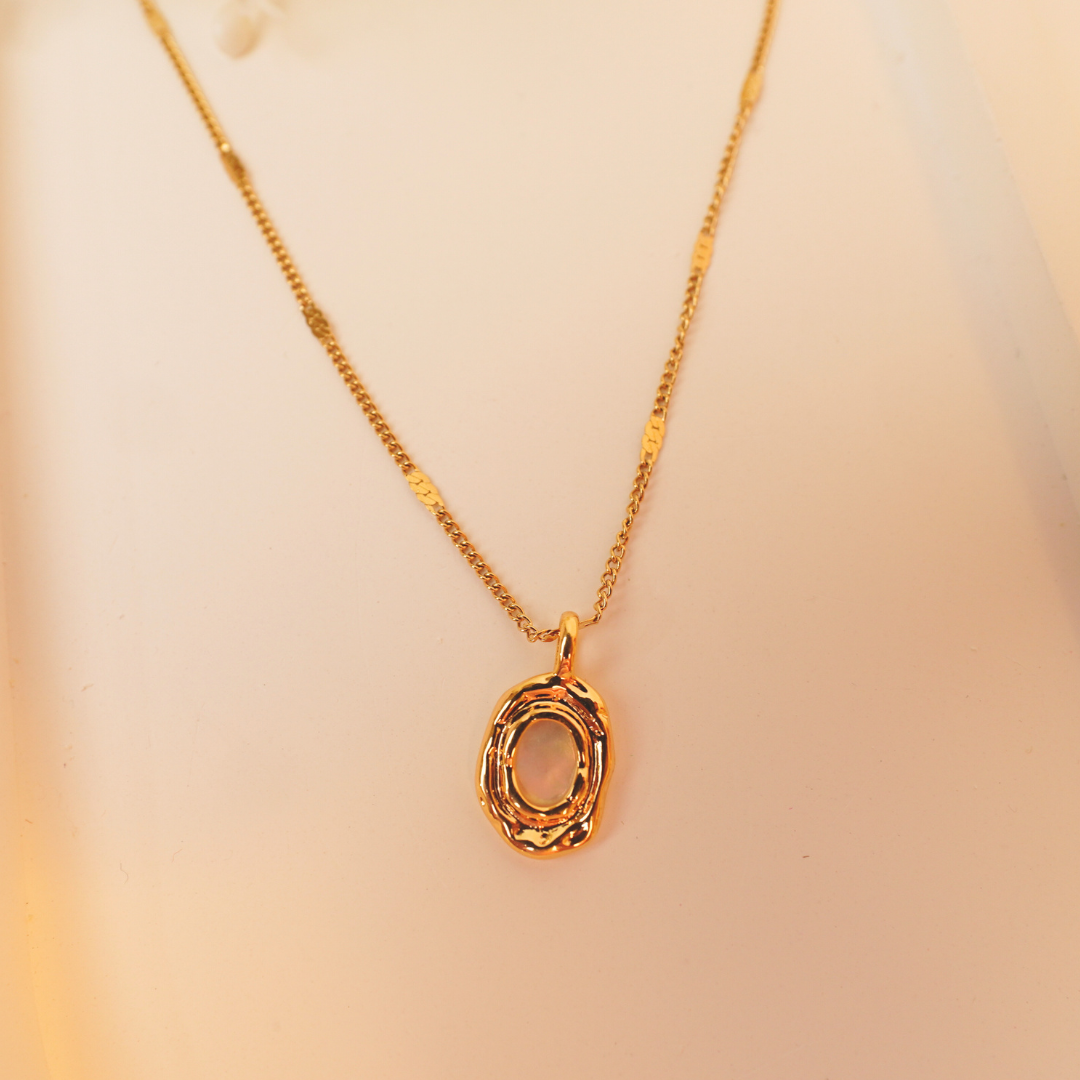Ashara Melted Loop Necklace
