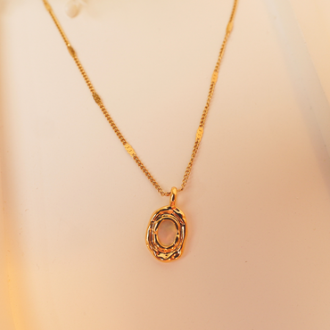Ashara Melted Loop Necklace