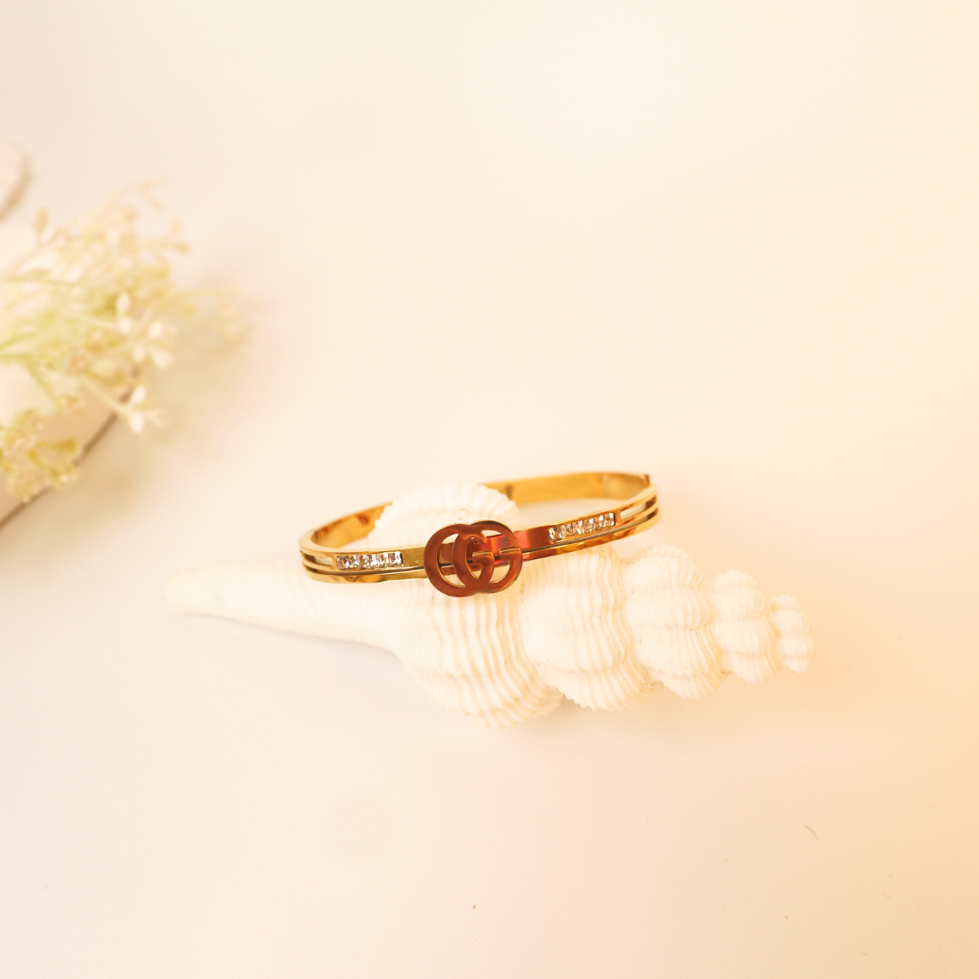 Enchanted Monogram Bangle