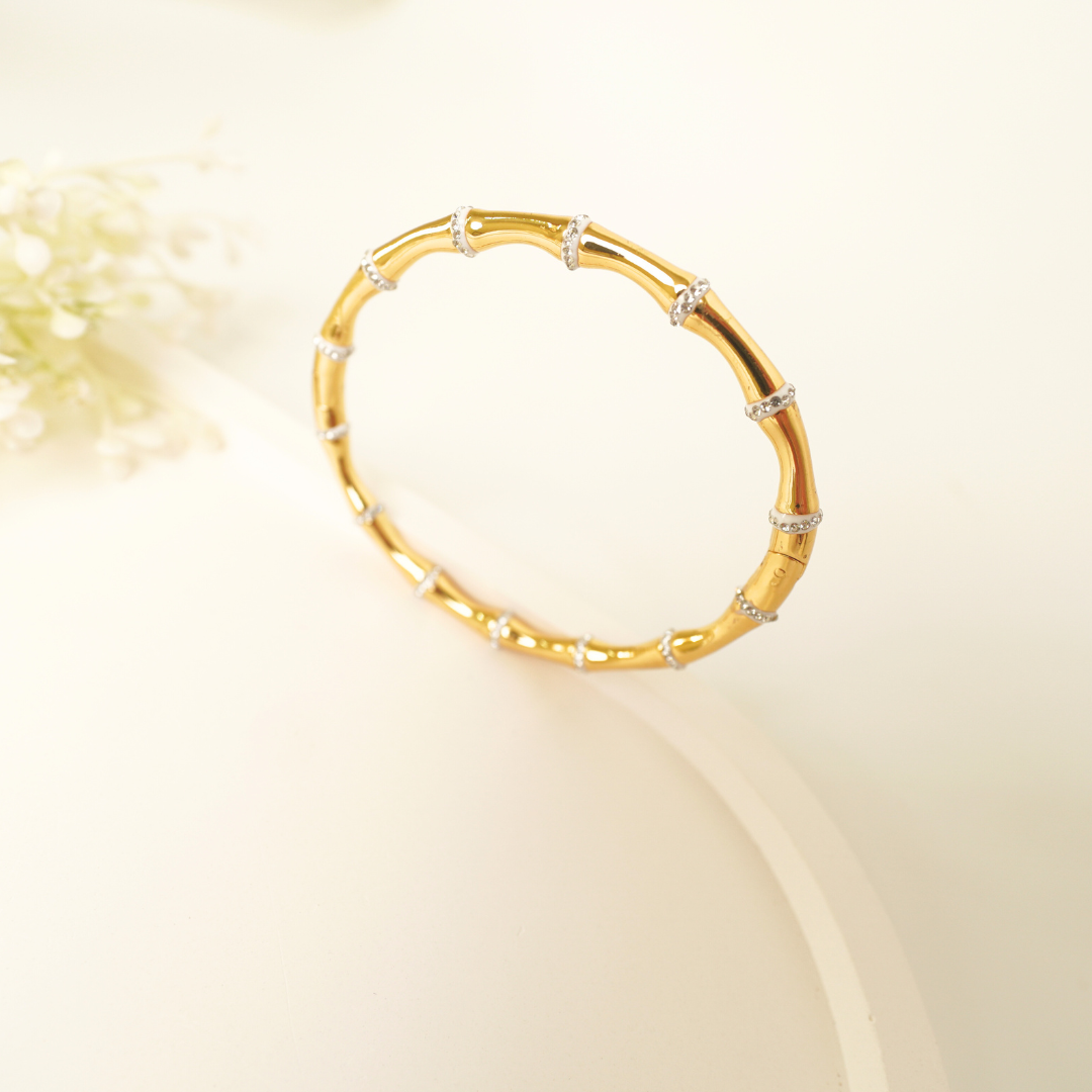 Ashara Sparkle Bamboo Bracelet