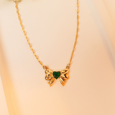 Ashara Ivy Heart Necklace