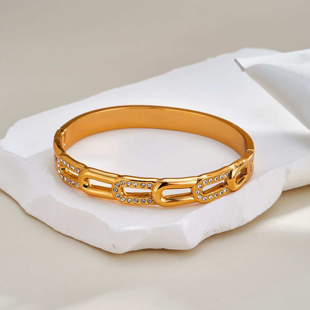 Amara Crystal Link Bracelet
