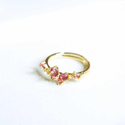 Blossom Beauty Gold-Plated Ring