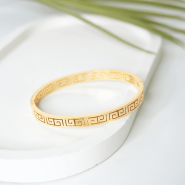 Eterna Greca Bangle Bracelet