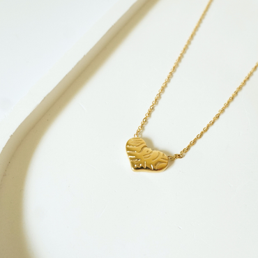 Ashara Scripted Love Necklace