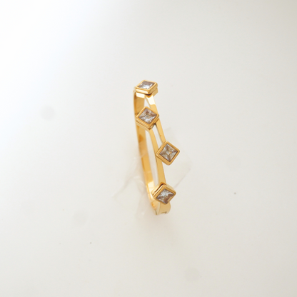 Ashara Modern Muse Bangle- for Tiny Wrist
