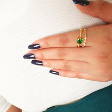 Emerald Muse Ring