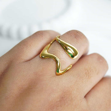 Liquid Gold Statement Ring