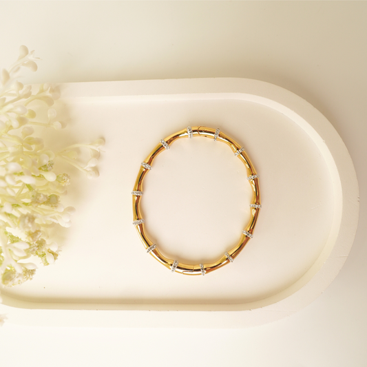 Ashara Sparkle Bamboo Bracelet