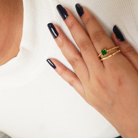 Emerald Muse Ring