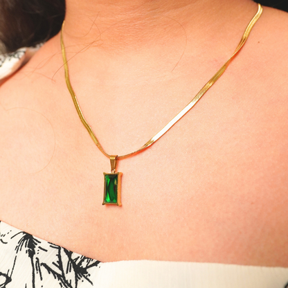 Ashara Emerald Dream Necklace