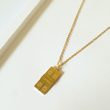 Ashara Luxe Tag Pendant