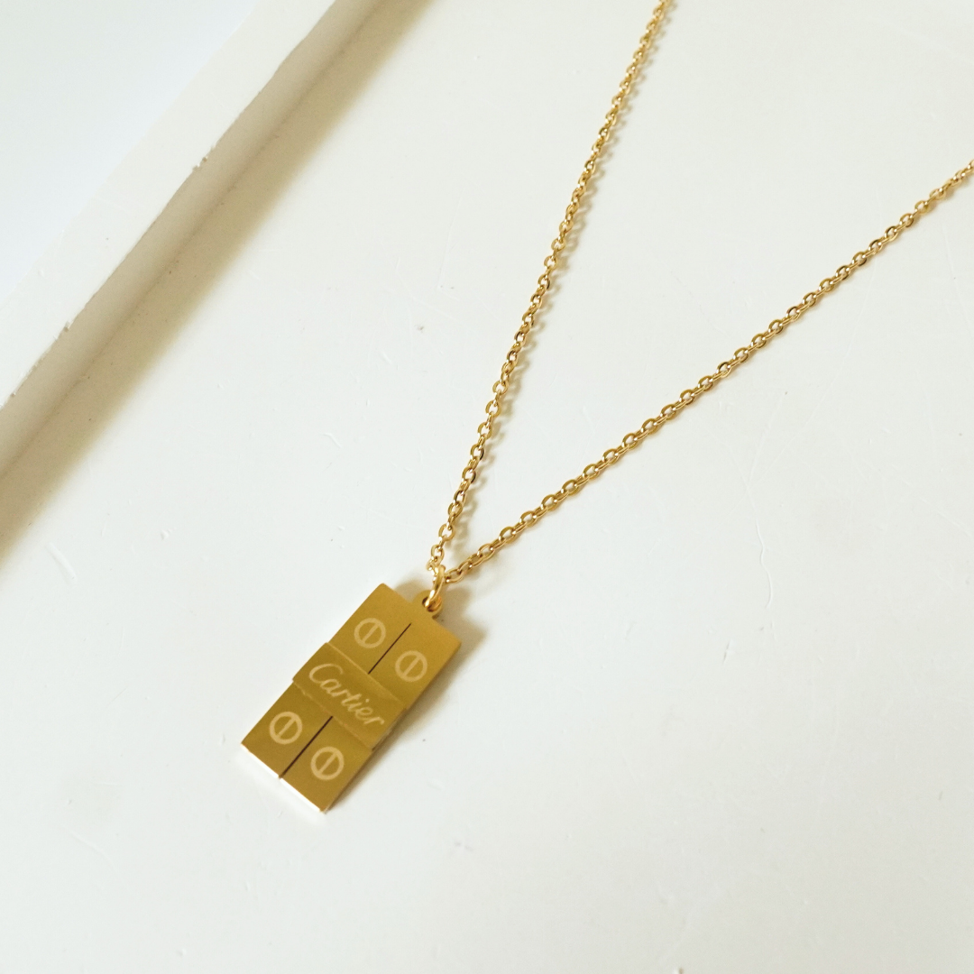 Ashara Luxe Tag Pendant