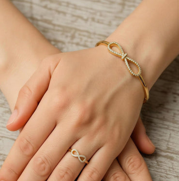 Bow Belle Bracelet & Ring Set