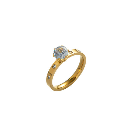 Ashara Eternal Glow Solitaire Ring