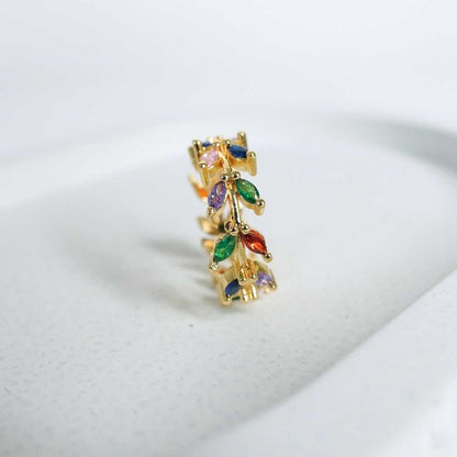 Flora Aura Adjustable Gold-Plated Ring