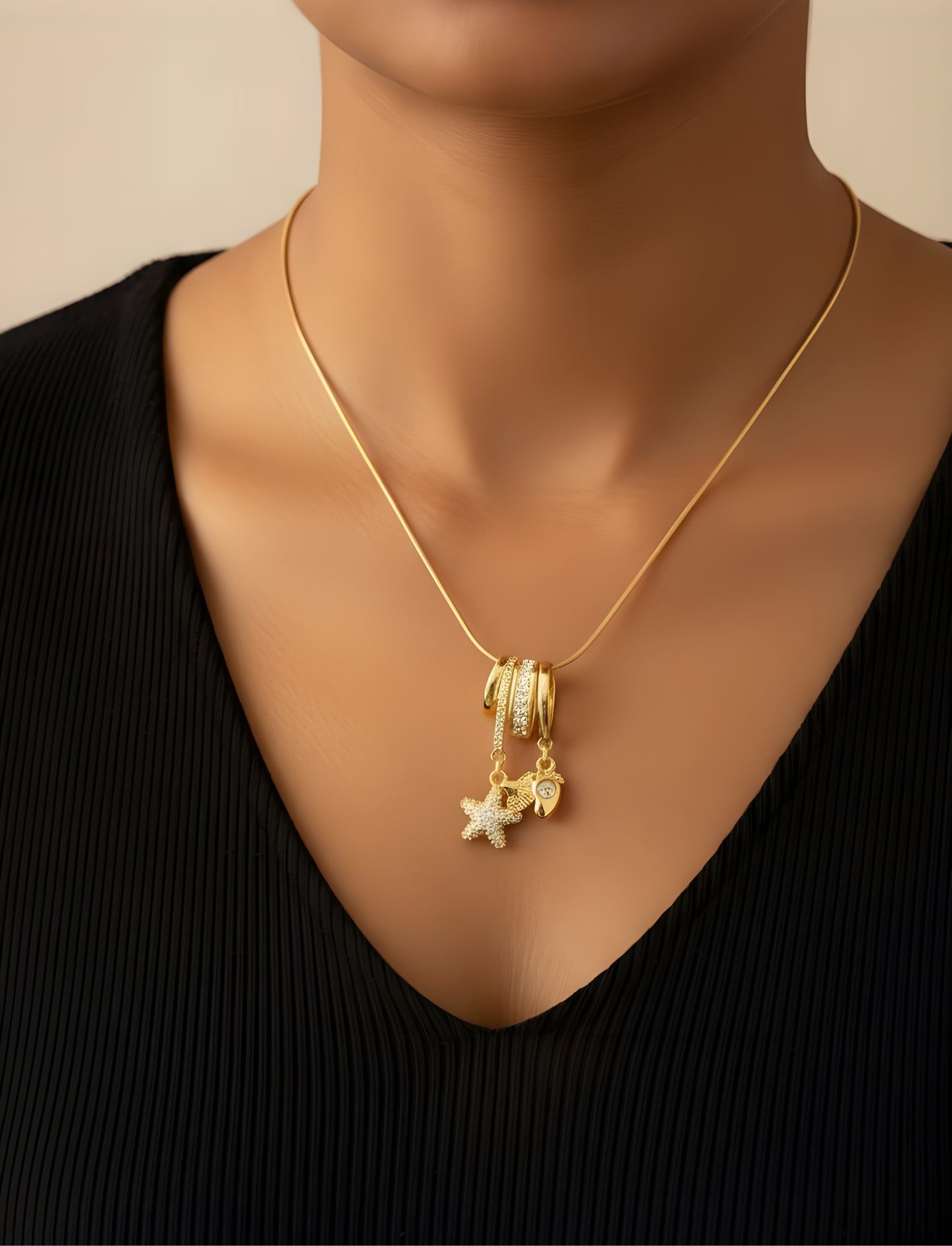 Twinkle Steps Pendant Necklace