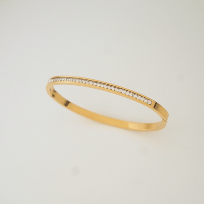 Ashara Radiant Line CZ Bangle