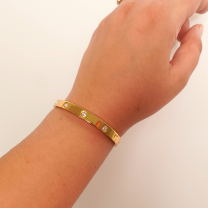Ashara Gilded Glow Bracelet- Tiny Wrist