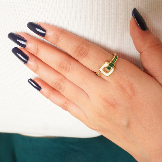 Verdant Frame Ring