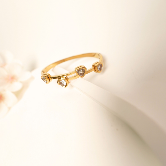 Ashara Sweetheart Spark Bracelet- For Thin Wrist