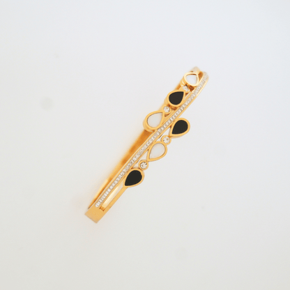 Ashara Noir Drop CZ Bangle