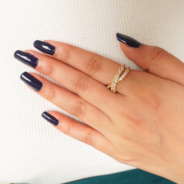 Twilight Twist Ring