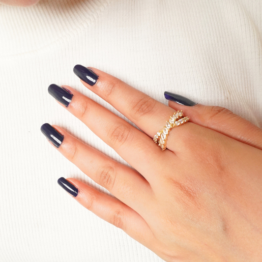 Twilight Twist Ring