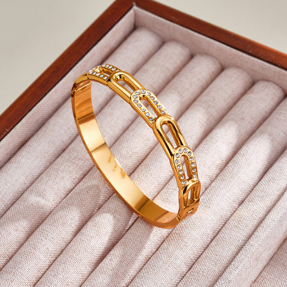 Amara Crystal Link Bracelet