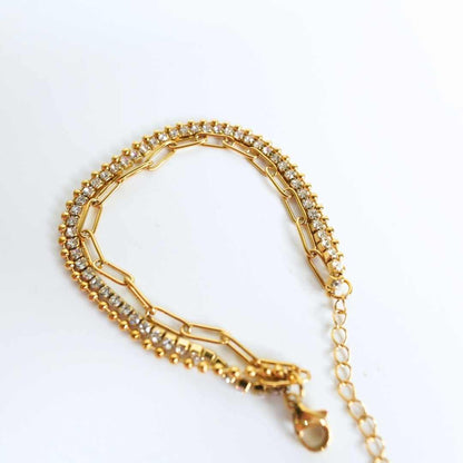 Radiance Layered Chain Bracelet