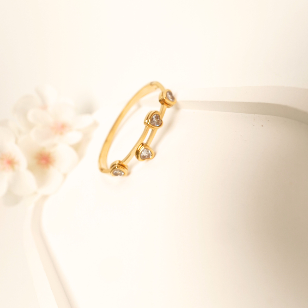 Ashara Sweetheart Spark Bracelet- For Thin Wrist