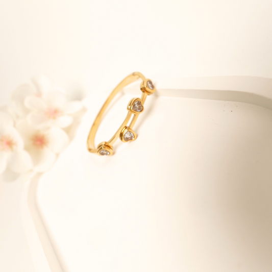 Ashara Sweetheart Spark Bracelet- For Thin Wrist