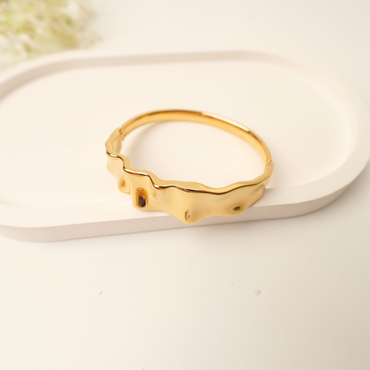 Ashara Molten Wave Bangle