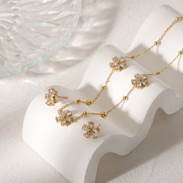 Ashara Crystal Bloom Set