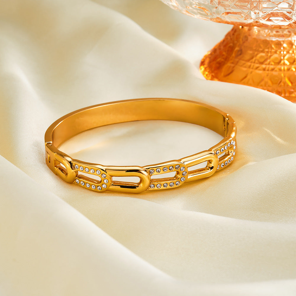 Amara Crystal Link Bracelet
