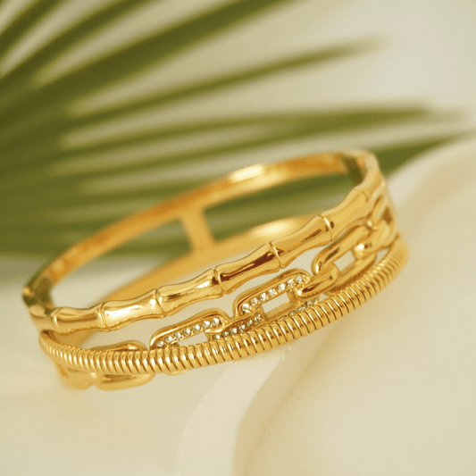 Ashara Aurora Trio Bangle