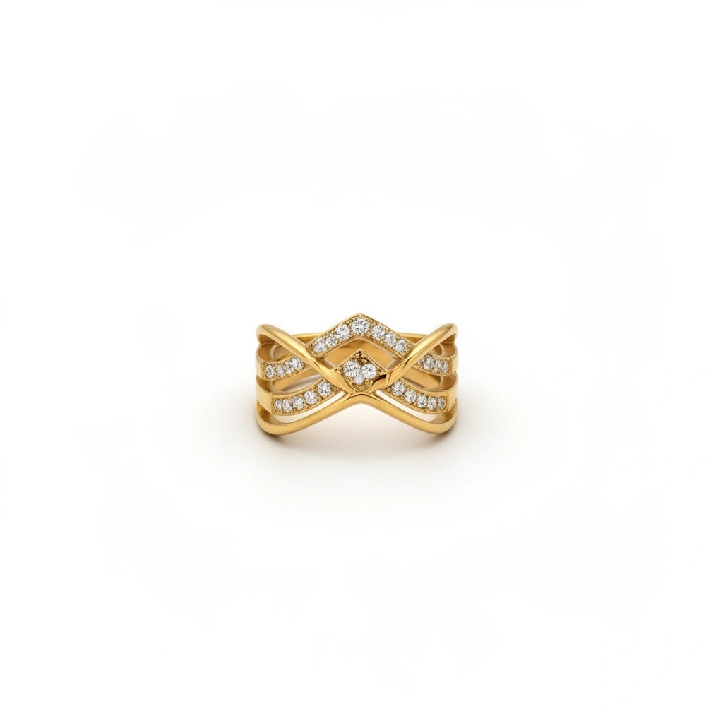 Elara Twist Ring