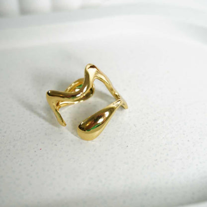 Liquid Gold Statement Ring